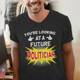 Future Politician Graduation For Kids And Graduates T-Shirt Men's V-Neck T-Shirt