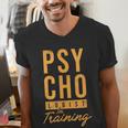 Future Psychologist In Training Psychology Graduation Men's V-Neck T-Shirt
