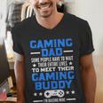 Gamer Video Games Gaming Dad Gaming Men's V-Neck T-Shirt Gamer Video Games Gaming Dad Gaming Men's V-Neck T-Shirt