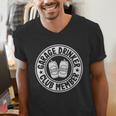 Garage Drinker Club Member Day Drinking Dad Beer Garage Men's V-Neck T-Shirt