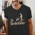 Gardening For Men Gardener Dad The Gardenfather Men's V-Neck T-Shirt