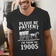Gentle Nostalgia Plea Please Be Patient I'm From The 1900s Men's V-Neck T-Shirt