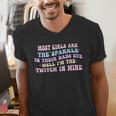Most Girls Are The Sparkle In Their Dad's Eye Well Quote Men's V-Neck T-Shirt