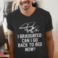 Can I Go Back To Bed Shirt Graduation 2026 For Him Her Men's V-Neck T-Shirt