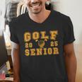 Golf Senior Night Golf Senior 2025 Graduation 14 Men's V-Neck T-Shirt