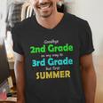 Goodbye 2nd Grade On My Way To 3th Grade 2022 Graduation Men's V-Neck T-Shirt