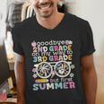 Goodbye 2nd Grade Graduation To 3rd Grade But First Summer Men's V-Neck T-Shirt