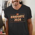 Graduate 2028 Class Of 2028 Senior Graduation Men's V-Neck T-Shirt