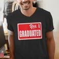 Graduate Class Of 2025 Senior Graduation End Of School Year Men's V-Neck T-Shirt