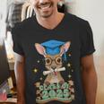 Graduate Kangaroo Class Of 2025 Kids Graduation Men's V-Neck T-Shirt