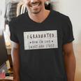 I Graduated Now I'm Like Smart & Stuff Tee Graduation Shirts Men's V-Neck T-Shirt