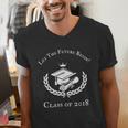 Graduation Her Him 2018 Men Women Girl Boy Kid Men's V-Neck T-Shirt