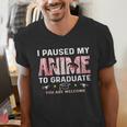 Graduation 5th 6th 8th Grade Class 2023 Anime Graduate Girls Men's V-Neck T-Shirt