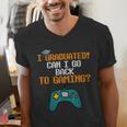 Graduation I Graduated Can I Go Back To Gaming Men's V-Neck T-Shirt