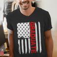 Graduation High School College Flag GraduateShirt 2018 Men's V-Neck T-Shirt