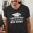 Graduation Motivation Joke University High School Student Men's V-Neck T-Shirt