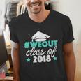 Graduation Shirt We Out Class Of 2018 Graduation Tee Men's V-Neck T-Shirt