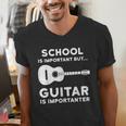 Graduation Shirt For Guitar Players & Band Member Men's V-Neck T-Shirt