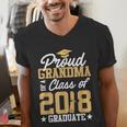 Graduation Shirts For Family Graduation 2018 Grandma Shirt Men's V-Neck T-Shirt