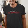 Graduation I Survived My Internship But Just Barely Men's V-Neck T-Shirt
