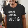 GraduationShirts Legends Graduate In 2018 Tee Men's V-Neck T-Shirt