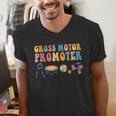 Gross Motor Promoter Physical Therapist Graduation Men's V-Neck T-Shirt