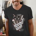 Hairdresser Gift Idea Graduation Tattoo Craft Hairstylist Men's V-Neck T-Shirt