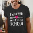 Hairstylist Cosmetology School Graduation Graduate Tee Men's V-Neck T-Shirt