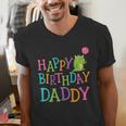 Happy Birthday Daddy Men's V-Neck T-Shirt