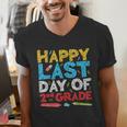 Happy Last Day Of 2nd Grade Shirt Second Grade Graduation Men's V-Neck T-Shirt