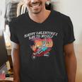 Happy Valentines Day To Myself Introvert Humor Men's V-Neck T-Shirt Happy Valentines Day To Myself Introvert Humor Men's V-Neck T-Shirt