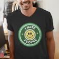I Hate People Saying For Introverts Men's V-Neck T-Shirt