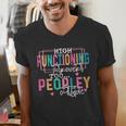High Functioning Introvert Too Peopley Outside Men's V-Neck T-Shirt
