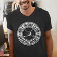 Hole In One Golf Dad & Cart Golfer Men's V-Neck T-Shirt