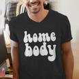 Homebody Introvert I Want To Stay Home Quiet Please Men's V-Neck T-Shirt