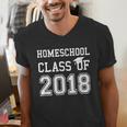 Homeschool Graduation Shirt Class Of 2018Shirt Men's V-Neck T-Shirt