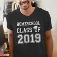 Homeschool Graduation Shirt Class Of 2019Shirt Men's V-Neck T-Shirt