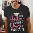 Now Hotter By One Degree 2019Shirt Graduation Men's V-Neck T-Shirt