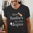 Now Hotter By One DEGREE Graduation Shirt For Her Him 2018 Men's V-Neck T-Shirt