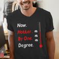 Now Hotter By One Degree Shirt Graduation For Her 2020 Men's V-Neck T-Shirt