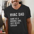 HVAC Dad Definition HVAC Technician Men's V-Neck T-Shirt