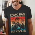 HVAC Dad HVAC Technician Mechanic Repairman Men's V-Neck T-Shirt