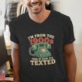 I'm From The 1900s This Is How We Texted Rotary Dial Phone Men's V-Neck T-Shirt I'm From The 1900s This Is How We Texted Rotary Dial Phone Men's V-Neck T-Shirt