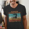 I'm From The 1900s Vintage Retirement Men's V-Neck T-Shirt