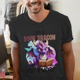 I'm A Book Dragon Not A Worm Men's V-Neck T-Shirt