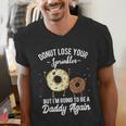I'm Going To Be a Daddy Again Pregnancy Announcement Quote Men's V-Neck T-Shirt I'm Going To Be a Daddy Again Pregnancy Announcement Quote Men's V-Neck T-Shirt