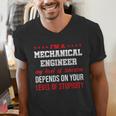 I'm A Mechanical Engineer Graduation Mechanical Engineers Men's V-Neck T-Shirt