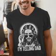 I'm Telling Dad Jesus Men's V-Neck T-Shirt