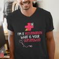 I'm A Veterinarian Vet Student Graduation Men's V-Neck T-Shirt