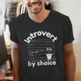 Introvert By Choice Men's V-Neck T-Shirt Introvert By Choice Men's V-Neck T-Shirt